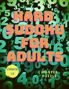 Hard Sudoku for Adults - The Super Sudoku Puzzle Book Volume 18