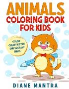 Animals coloring book for kids