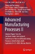 Advanced Manufacturing Processes II