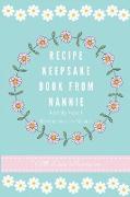 Recipe Keepsake Book From Nannie