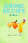 Drink Recipe Notebook