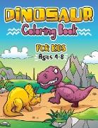 Dinosaur Coloring Book for Kids ages 4-8