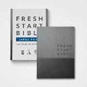 Fresh Start Bible: Large Print