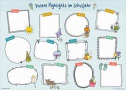 Unsere Highlights im Schuljahr – ein Überblicksposter, A1