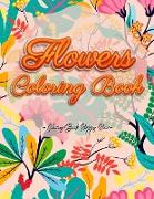 Flowers Coloring Book