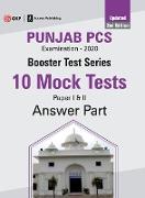 Booster Test Series - Punjab PCS Paper I & II - 10 Mock Tests (Questions, Answers & Explanations)