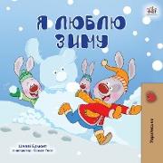 I Love Winter (Ukrainian Children's Book)