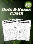 Dots and Boxes Game: A Simple Strategy Game - Large Book Pigs in a Pen Dot to Dot Grids Game of Dots Hardcover