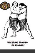 Wrestling Training Log and Diary