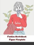 Fashion Sketchbook Figure Template