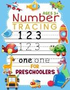 Number Tracing Book for Preschoolers and Kids Ages 3+