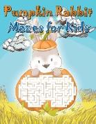 Pumpkin Rabbit Mazes for Kids