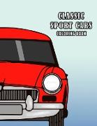 Classic Sport Cars Coloring Book