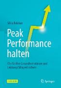 Peak Performance halten