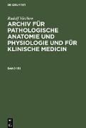 Rudolf Virchow: Archiv für pathologische Anatomie und Physiologie und für klinische Medicin. Band 161