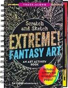 Scratch & Sketch Extreme Fantasy Art (Trace Along)