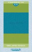 KJV Kids Bible, Flexisoft (Red Letter, Imitation Leather, Blue/Green)