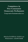 COMMITTEES IN POST-COMMUNIST DEMOCRATIC PARLIAMENTS