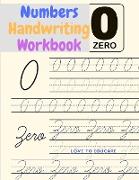 Cursive Handwriting Workbook For Kids Beginners - An Educational Beginner's Practice Book For Tracing And Writing Easy Cursive Numbers