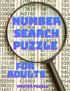 Number Search Puzzle Book for Adults