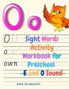 Sight Words Activity Workbook for Preschool, Kindergarten and 1st Grade