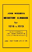 Wisden Cricketers' Almanack 1916 to 1919