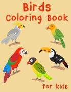 Birds Coloring Book for Kids: Easy, Creative, Cute Designs and Patterns for Kids. Coloring Books for Children, Bird Book for Kids
