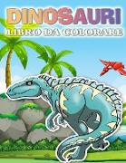 Libro da colorare di dinosauri