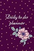 Daily to do planner