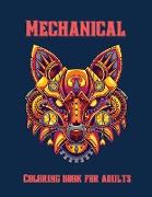 Mechanical Coloring Book for Adults