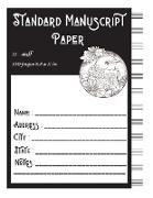 Standard Manuscript Paper 12 staff 100 pages 8.5 x 11 in