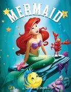 Mermaid Coloring Book for Kids