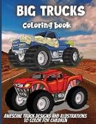 Big Trucks Coloring Book