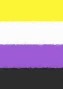 Nonbinary Pride Flag Sketchbook