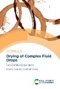 Drying of Complex Fluid Drops
