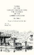 Notes on German Preparations for the Invasion of the United Kingdom