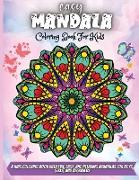 Easy Mandala Coloring Book For Kids