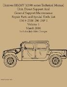 Humvee HMMV M998 series Technical Manual Unit, Direct Support And General Support Maintenance Repair Parts and Special Tools List TM 9-2320-280-24P-1