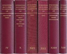 International Encyclopedia of Comparative Law, Volume IV