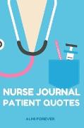 Nurse Journal Patient Quotes