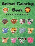 Animal Coloring Book FOR KIDS AGE 3-8