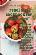 renal diet cookbook for beginners