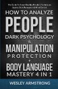 How To Analyze People, Dark Psychology & Manipulation Protection + Body Language Mastery 4 in 1