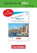 Perspectives - Allez-y !, A2, Kurs- und Übungsbuch als E-Book mit Audios und Videos, Gedruckter Lizenzcode für BlinkLearning (24 Monate für Lehrkräfte)