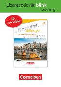 Perspectives - Allez-y !, A1, Kurs- und Übungsbuch als E-Book mit Audios und Videos, Gedruckter Lizenzcode für BlinkLearning (24 Monate für Lehrkräfte)