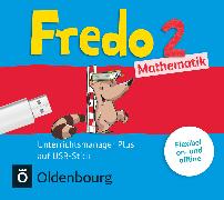 Fredo - Mathematik, Ausgabe A - 2015, 2. Schuljahr, Unterrichtsmanager Plus auf USB-Stick, Inkl. E-Book als Zugabe und Begleitmaterialien