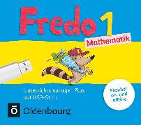 Fredo - Mathematik, Ausgabe B für Bayern, 1. Jahrgangsstufe, Unterrichtsmanager Plus auf USB-Stick, Inkl. E-Book als Zugabe und Begleitmaterialien