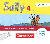 Sally, Englisch ab Klasse 3 - Allgemeine Ausgabe 2020, 4. Schuljahr, Unterrichtsmanager Plus auf USB-Stick, Inkl. E-Book als Zugabe und Begleitmaterialien