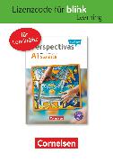 Perspectivas contigo, Spanisch für Erwachsene, A1, Kurs- und Übungsbuch als E-Book mit Audios und Videos, Gedruckter Lizenzcode für BlinkLearning (24 Monate für Lehrkräfte)