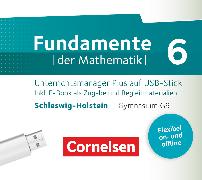 Fundamente der Mathematik, Schleswig-Holstein G9, 6. Schuljahr, Unterrichtsmanager Plus auf USB-Stick, Inkl. E-Book als Zugabe und Begleitmaterialien